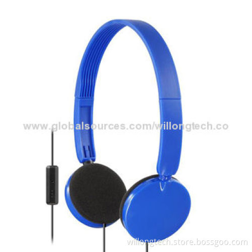 Fashionable Colorful Headphones, OEM Accepted, 20Hz-20kHz Frequency Range
